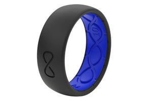 Original Solid Midnight Black/Deep Blue  viewed on its side  viewed on its side