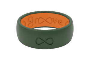 solid moss green ring view 1 png