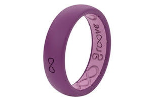 Thin Solid Lilac -  viewed from side