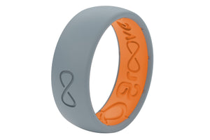 Original Solid Storm Grey/Orange -  viewed from side
